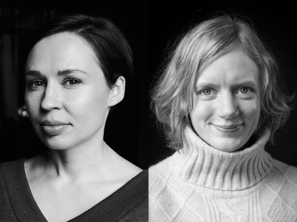 Portrett av Sofija Andrukhovytsj og Erika Fatland