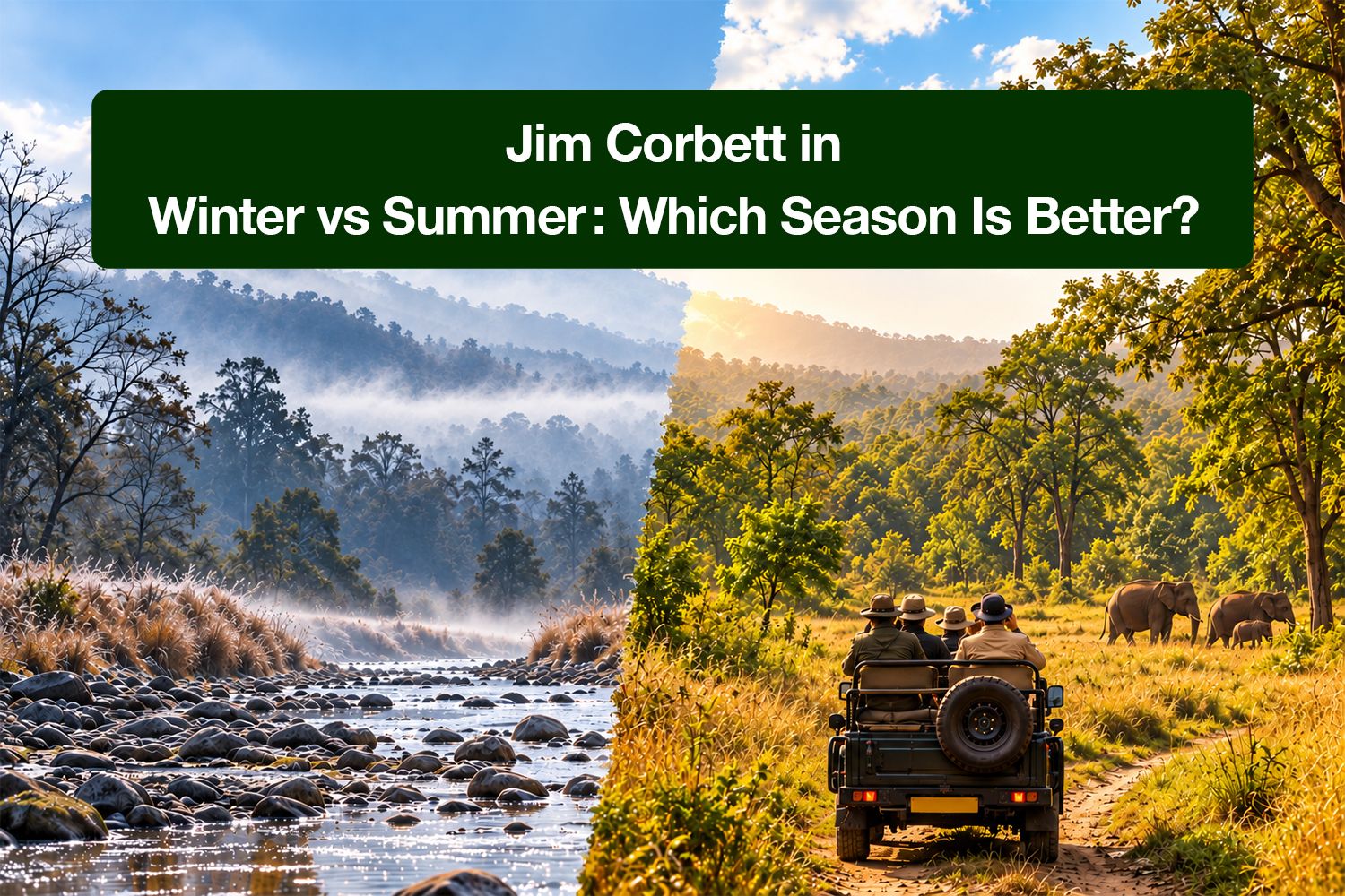 Jim Corbett in Winter vs Summer: Which Season Is Better?