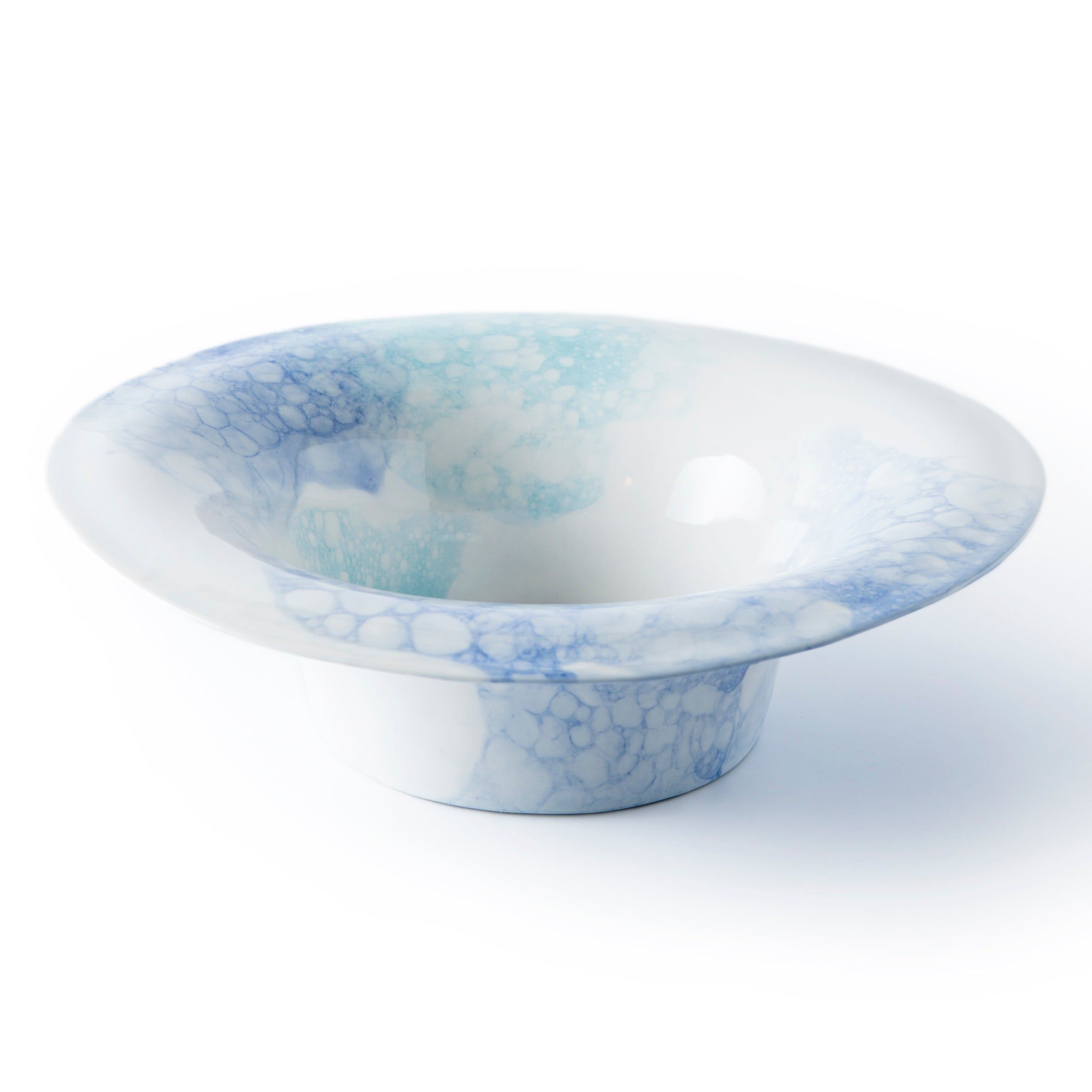 Bubble - Large Collector Bowl - Blue and light blue | JAU