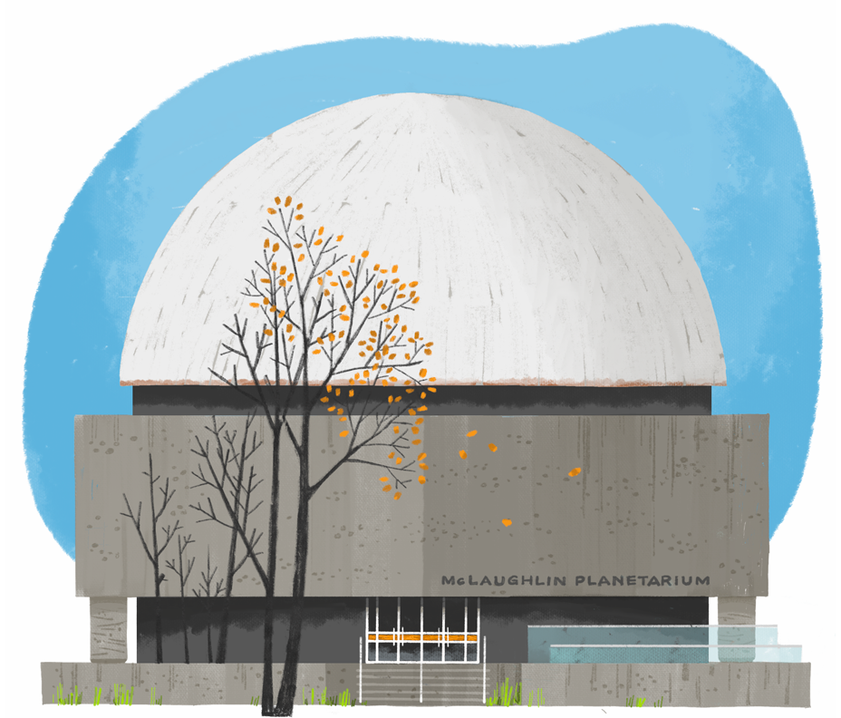 Robert McLaughlin Planetarium Toronto Ontario Canada