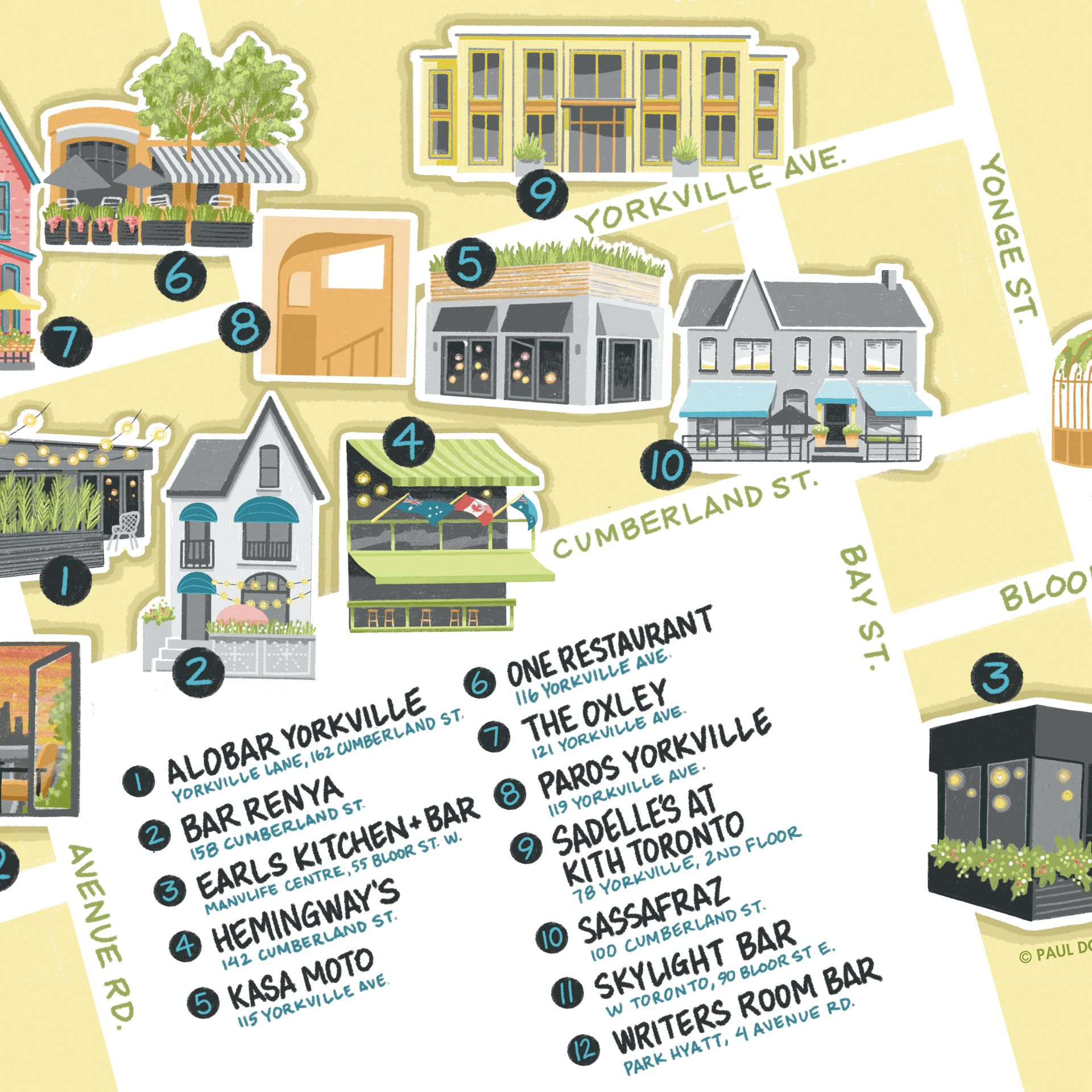 Yorkville pub crawl Toronto Life