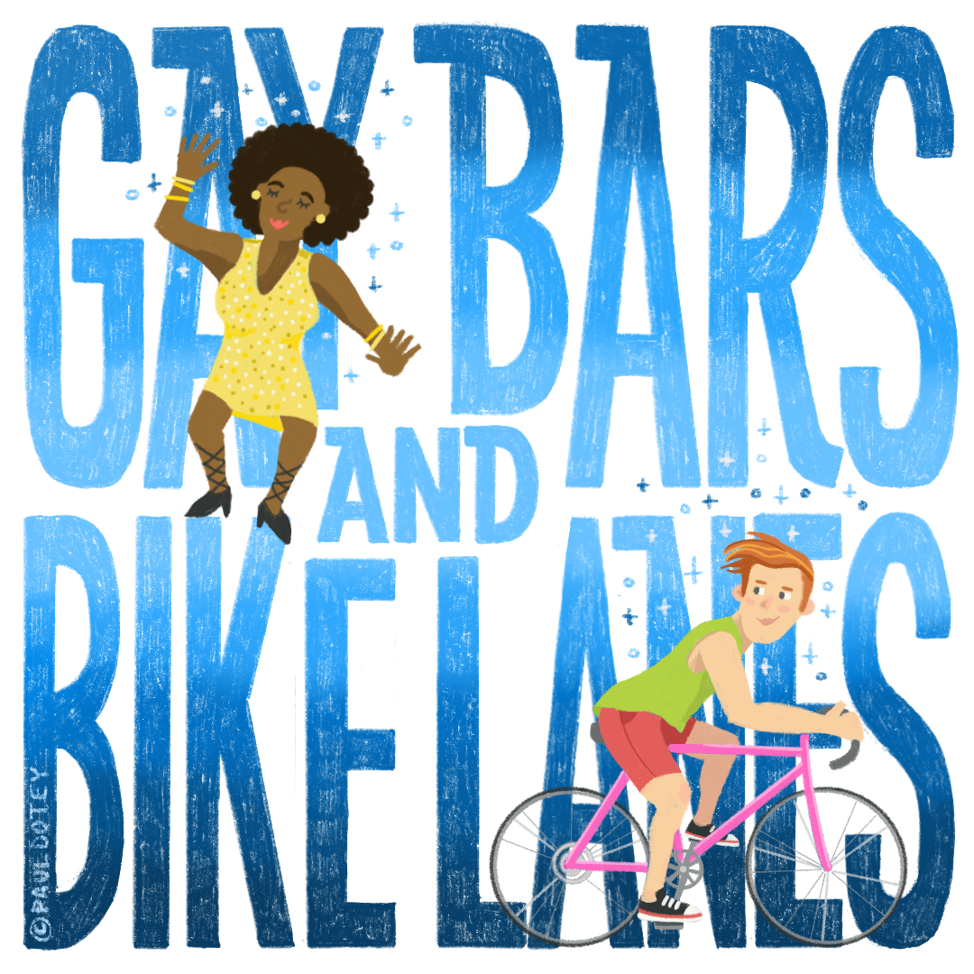 gay bars bike lanes