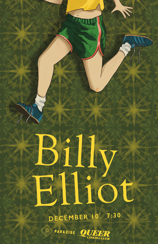 Billy Elliot movie poster Stephen Daldry Queer Cinema Club Toronto Ontario Canada