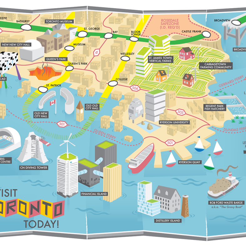 visit toronto today flooded underwater