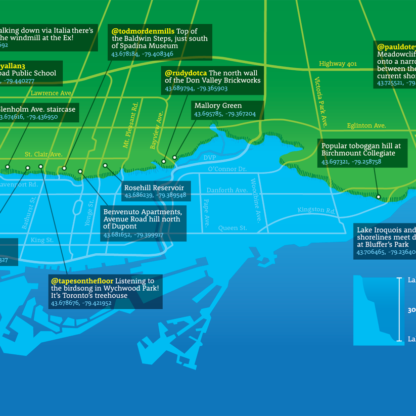 lake Iroquois lake Ontario