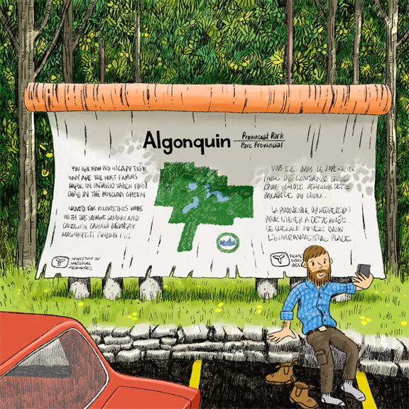 Algonquin Provincial Park by Paul Dotey