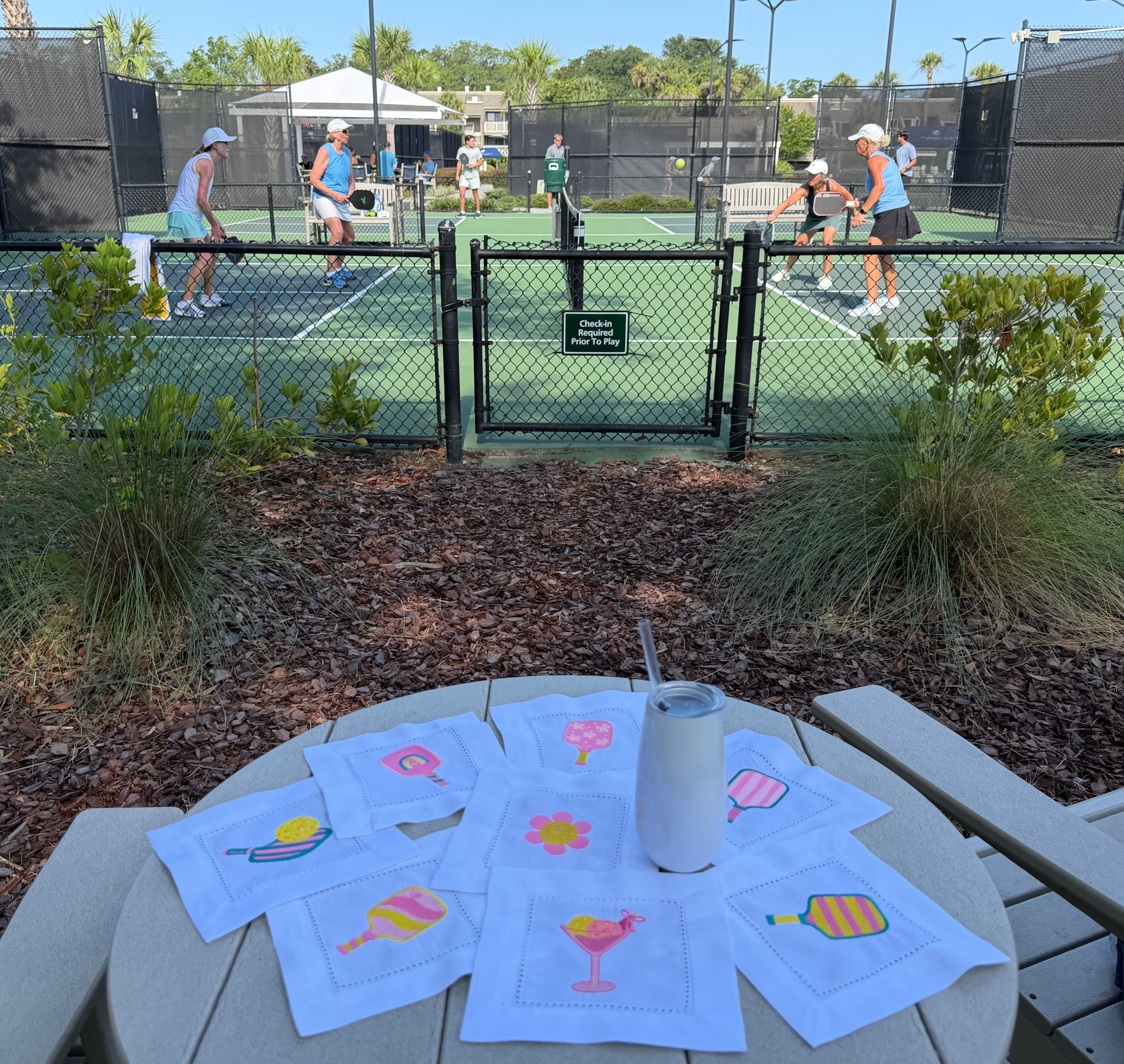 Pickleball Cocktail Napkins