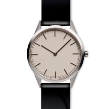 C35 Men's two-hand watch in polished steel - Uniform Wares