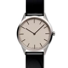 C35 Men's two-hand watch in polished steel - Uniform Wares