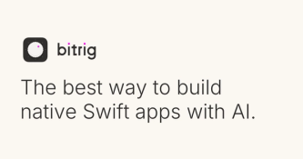 Bitrig | The best way to build native Swift apps with AI