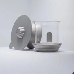 COLUM Mini Dripper | Stainless Steel + Glass Coffee Brewer