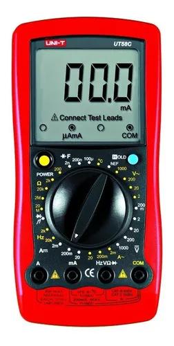 MULTIMETRO DIGITAL UT 58A