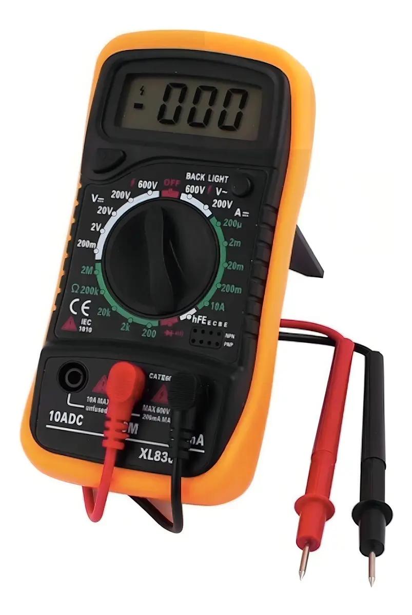 Multímetro Digital Yixoo Xl830l Voltímetro Tester Pantalla Iluminada
