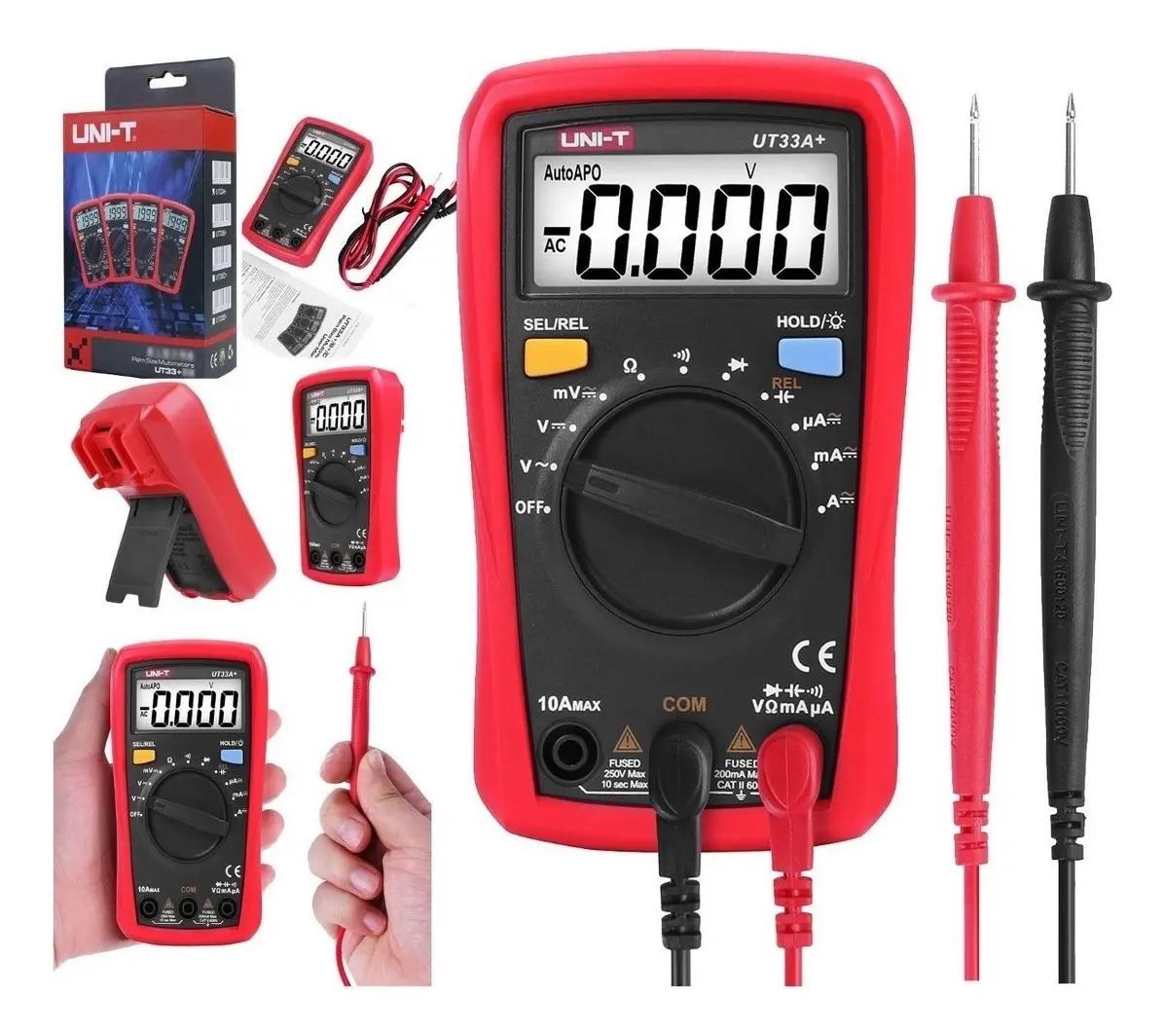 MULTIMETRO DIGITAL UT 33A+