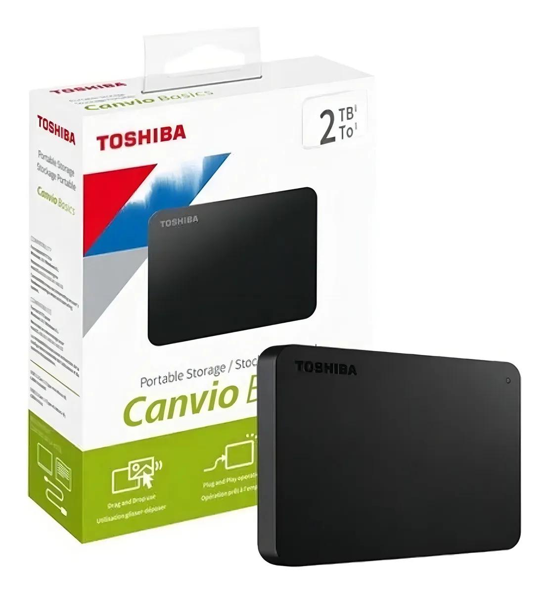 DISCO DURO EXTERNO 2TB TOSHIBA