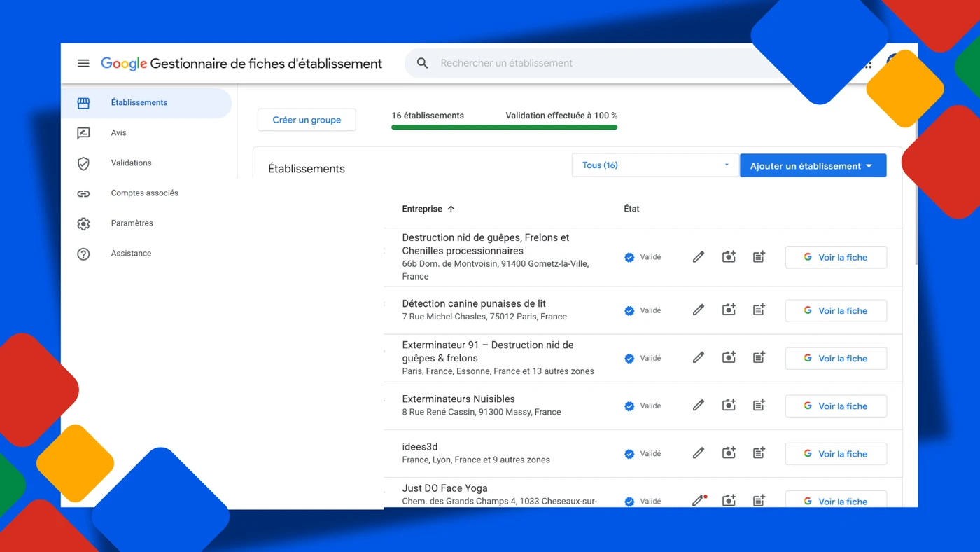 Fiche Google Business : Création, Validation & Optimisation