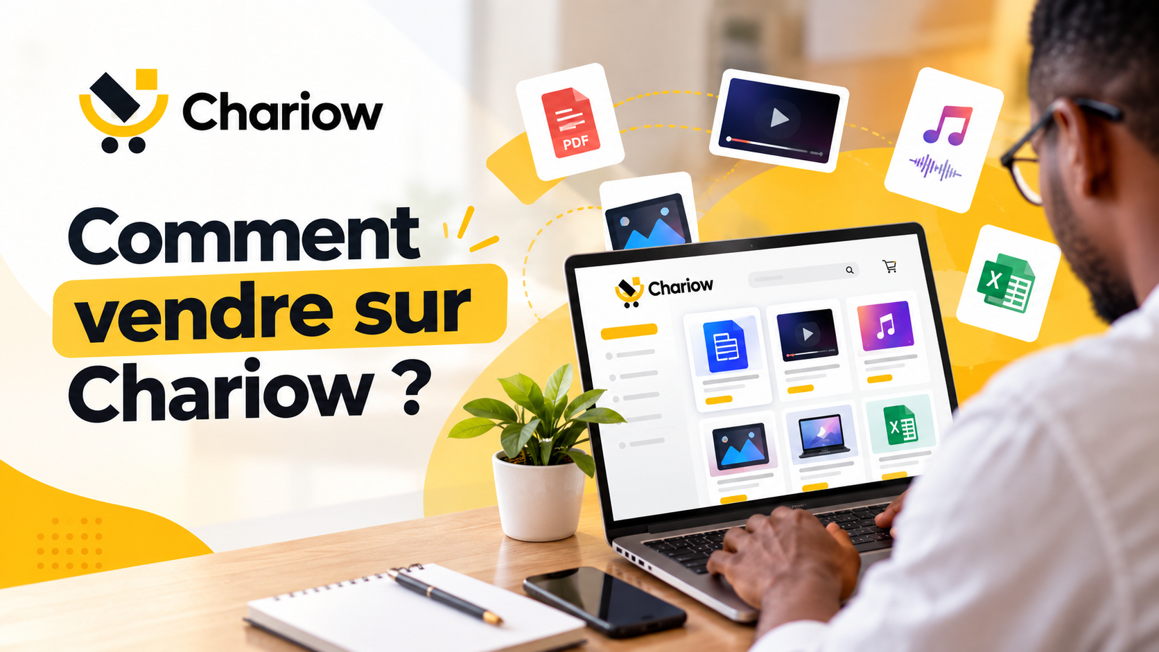 Comment vendre sur Chariow et encaisser vos premières ventes
