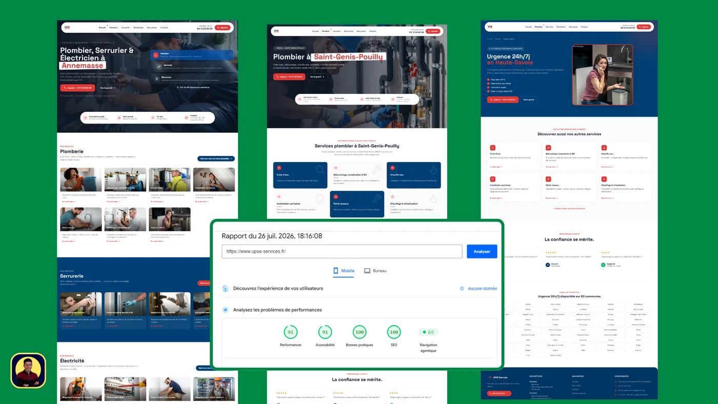 UPSE Services (Plombier, Serrurier & Électricien) — vue 2