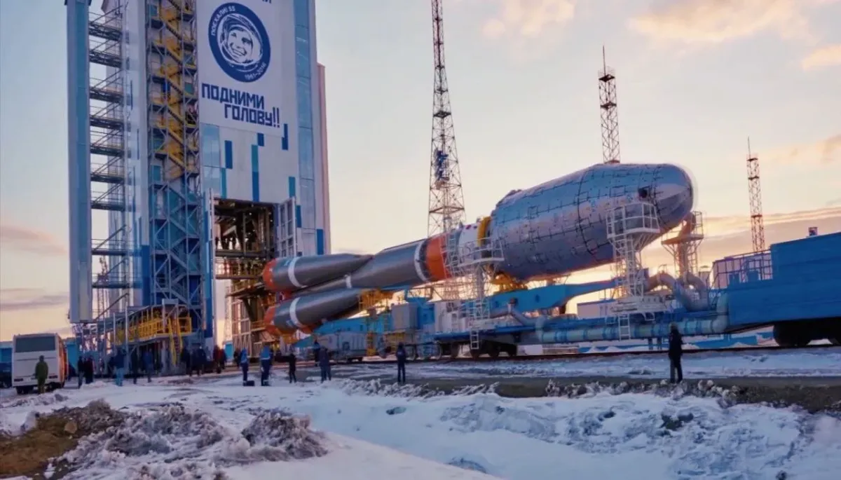Вывоз ракеты Союз