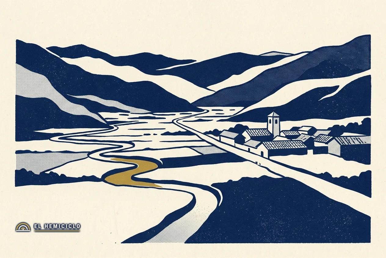 Ilustración de El Hemiciclo · el municipio de Cota en la Sabana de Bogotá