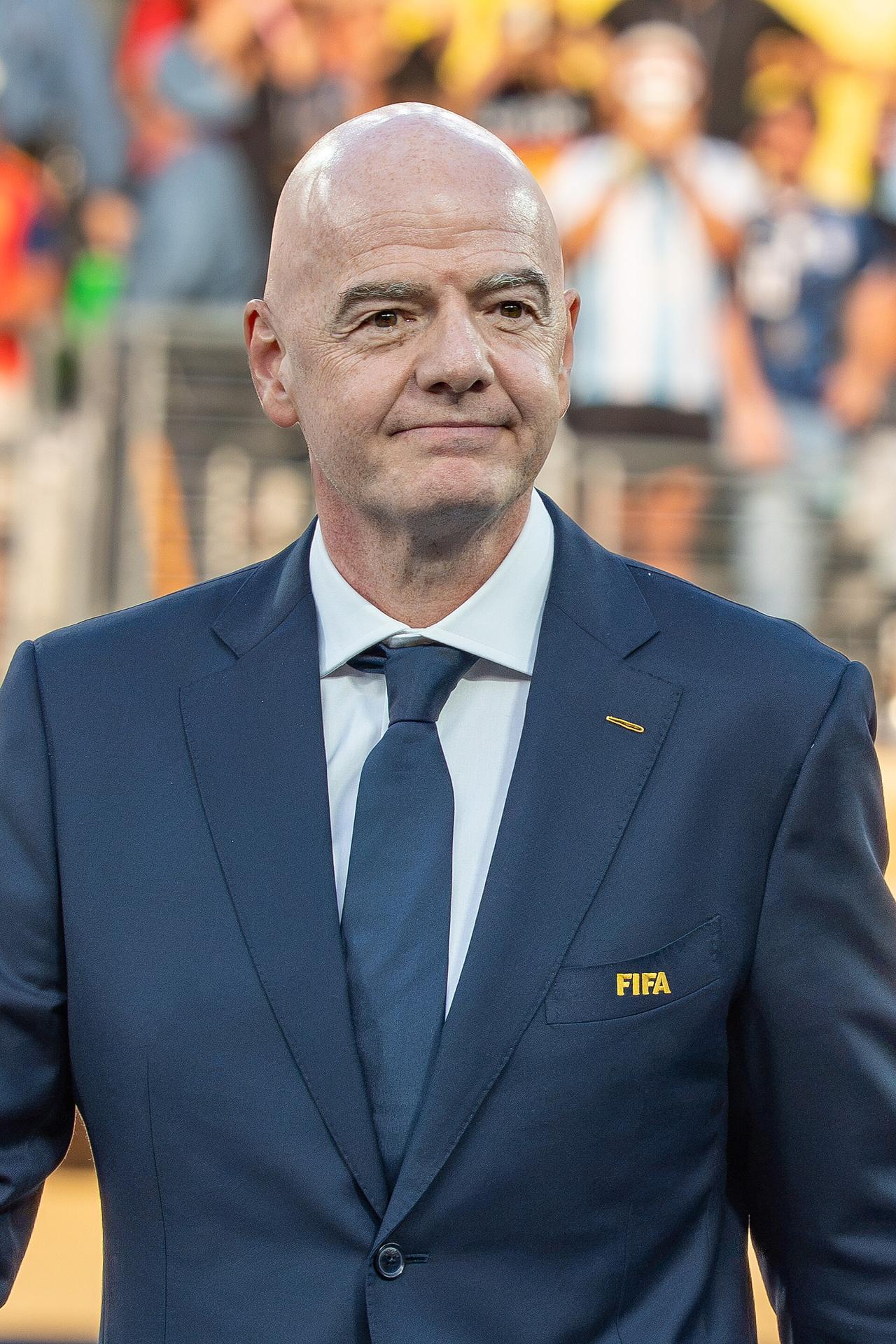 Retrato de Gianni Infantino