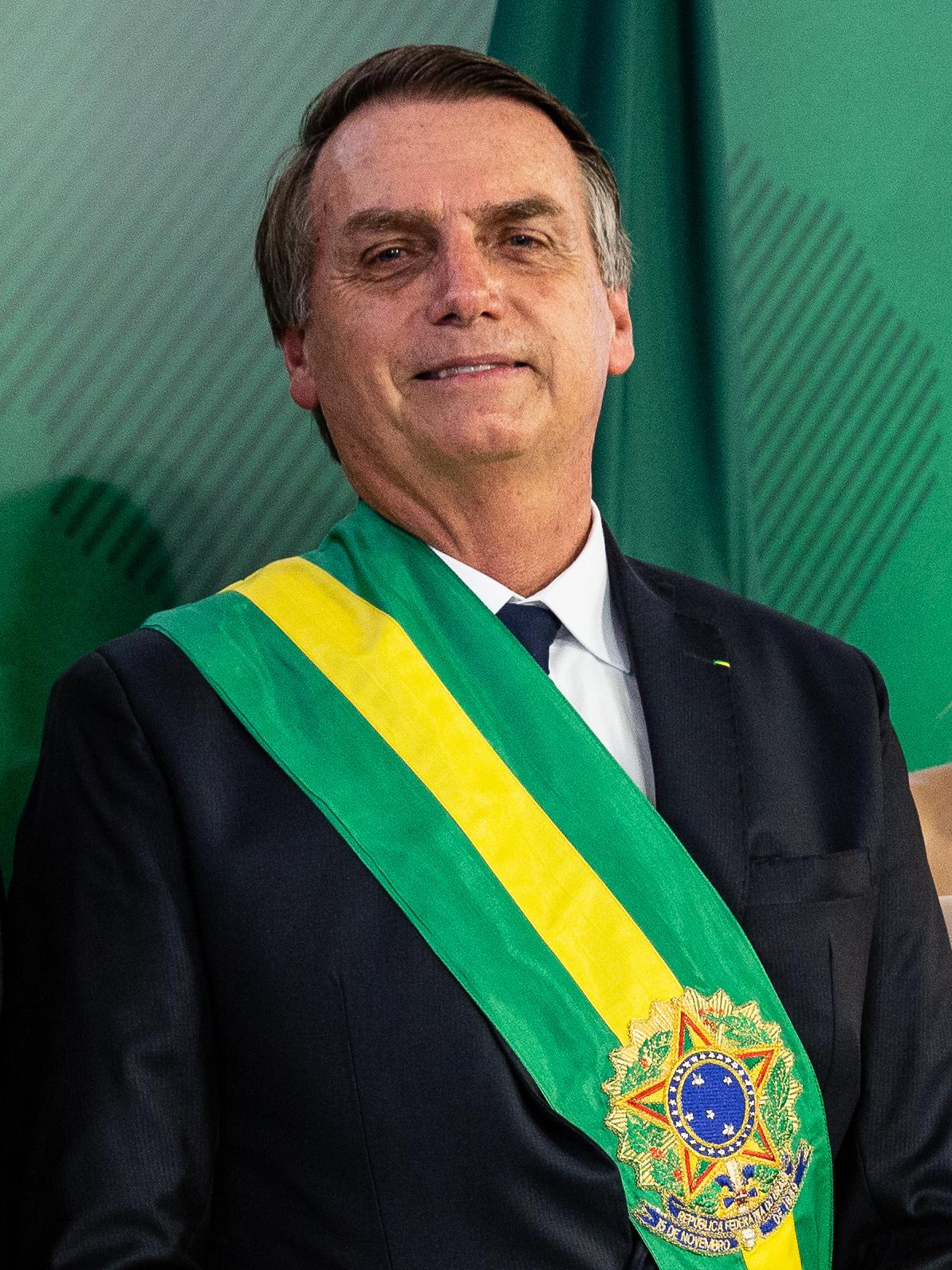Retrato de Jair Bolsonaro