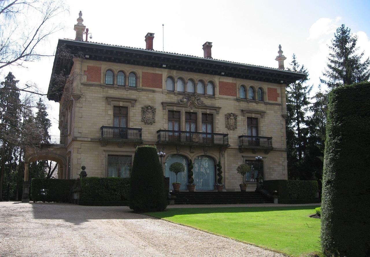 Ajuria Enea, official residence of the president fo the Basque Autonomous Community in Vitoria-Gasteiz