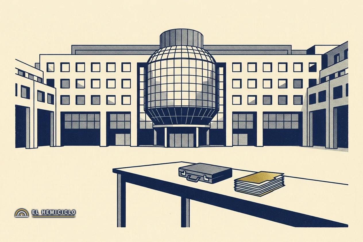 Ilustración de El Hemiciclo · la negociación del presupuesto europeo en Bruselas