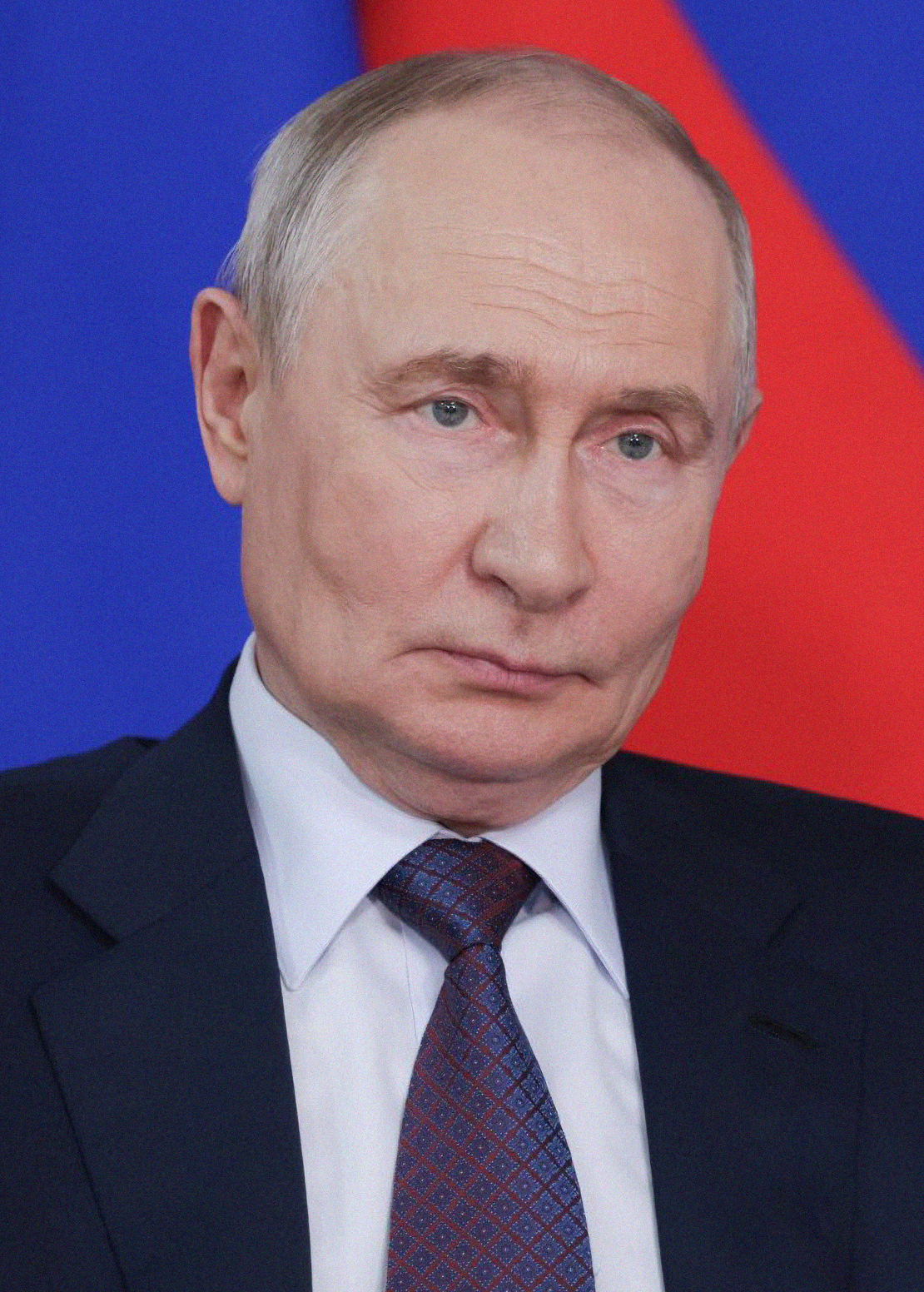 Retrato de Vladímir Putin