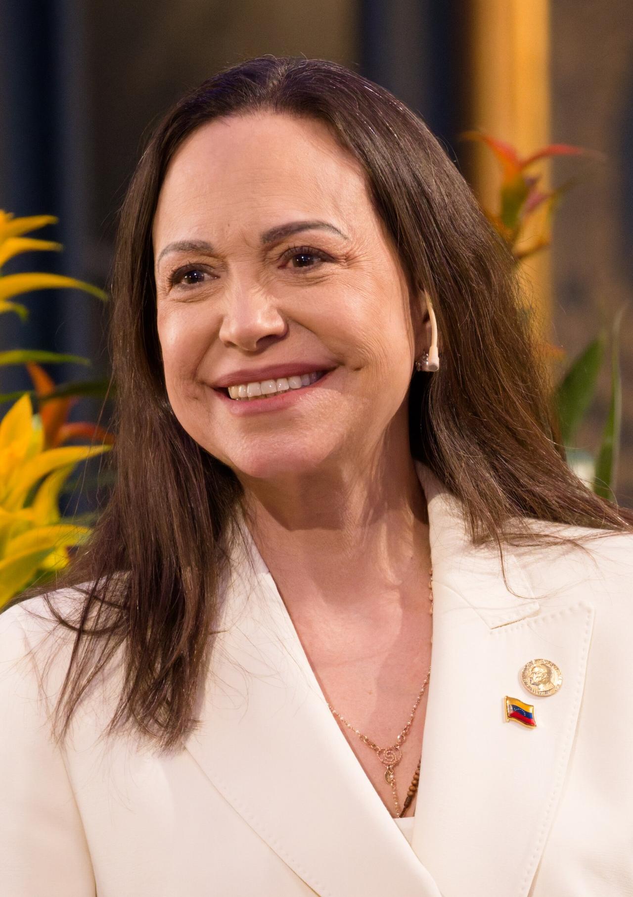 Retrato de María Corina Machado