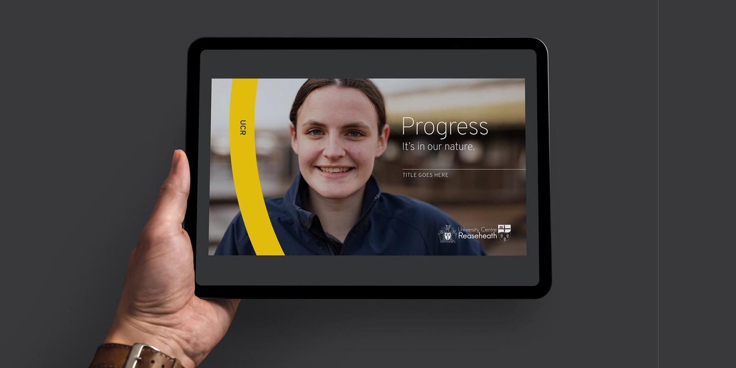 UCR Tablet Advert