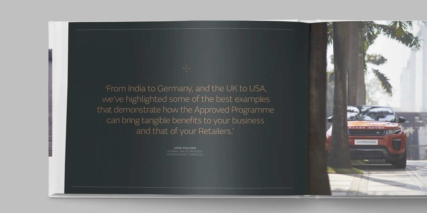 Jaguar Landrover inside book