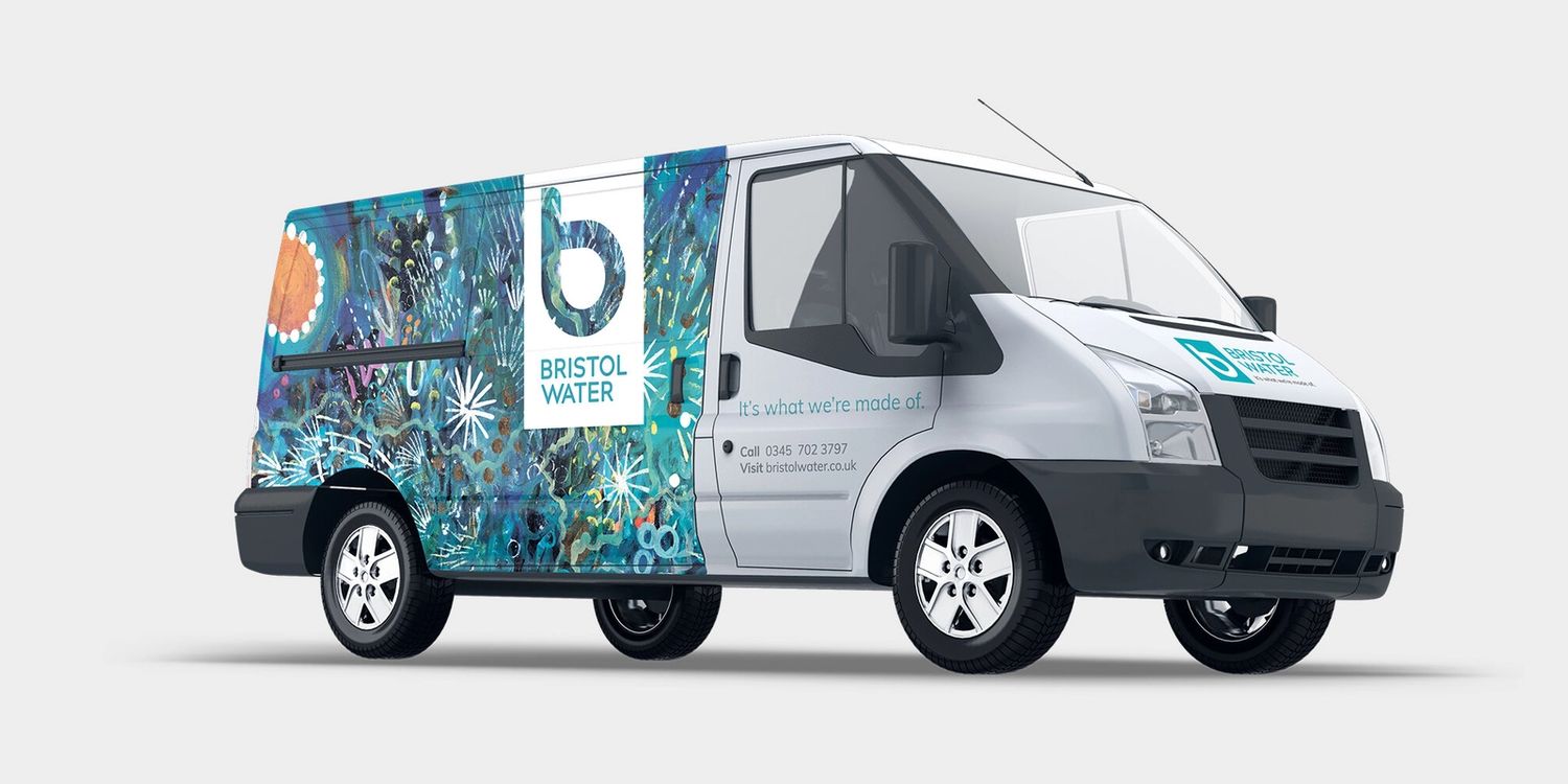 Bristol water van