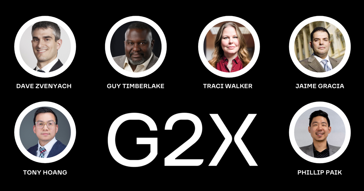 Cover image for Introducing the G2X Advisory Team