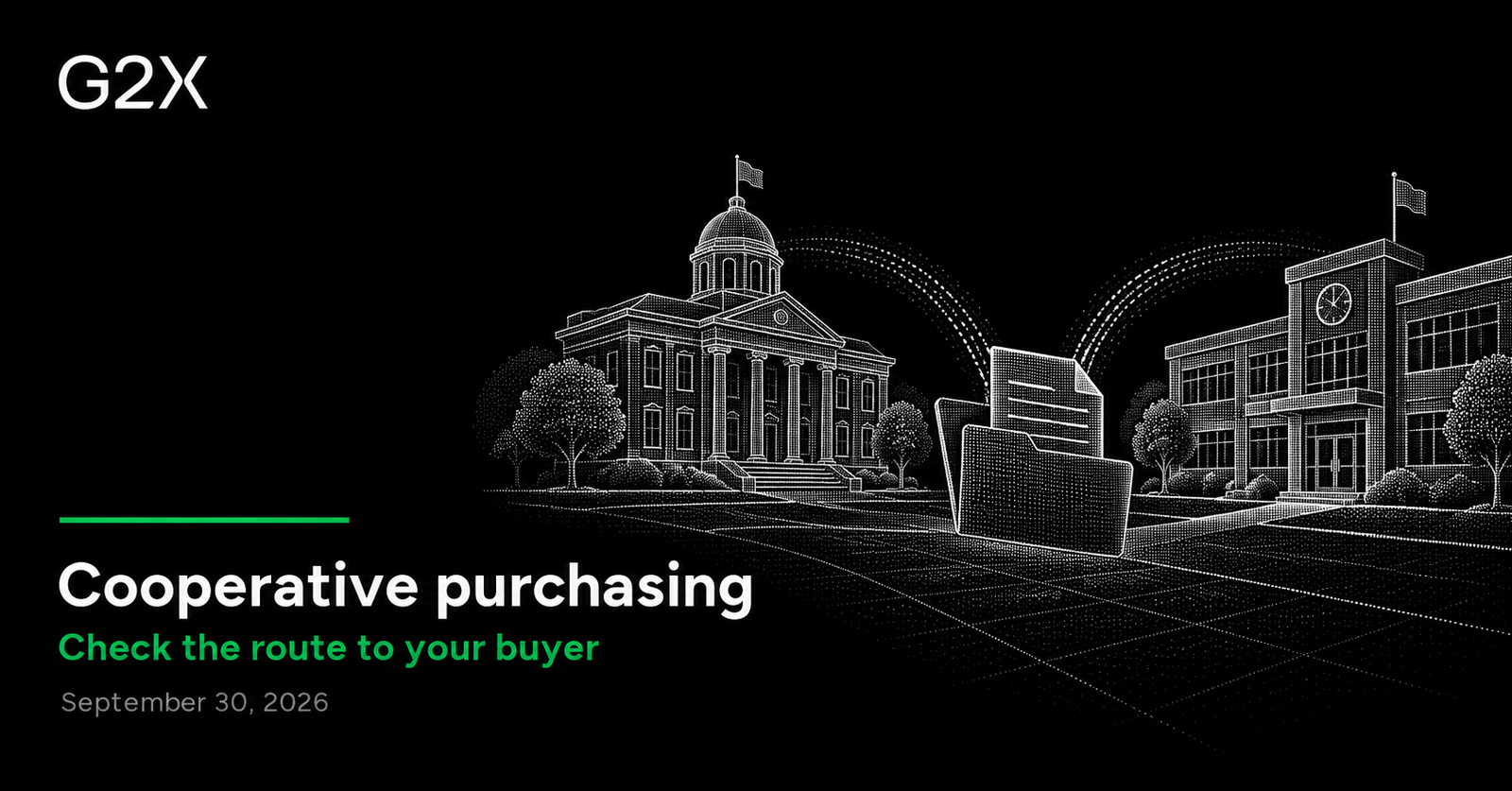 G2X: Cooperative purchasing. Check the route to your buyer.