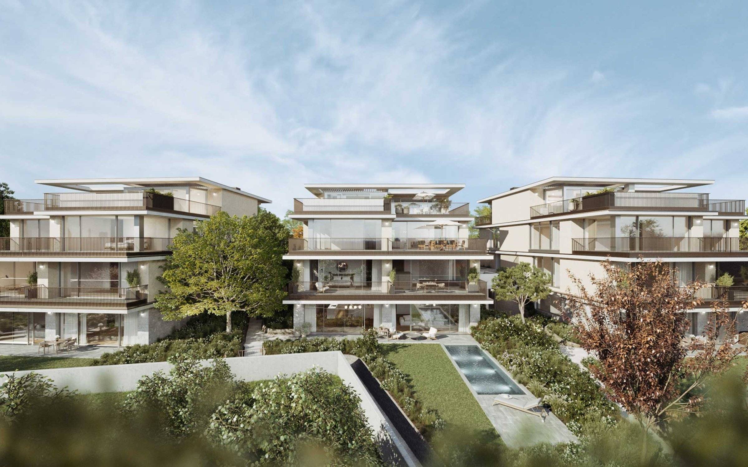 Drei Zimmer Apartment mit großen Glasfronten in Hietzinger Bestlage