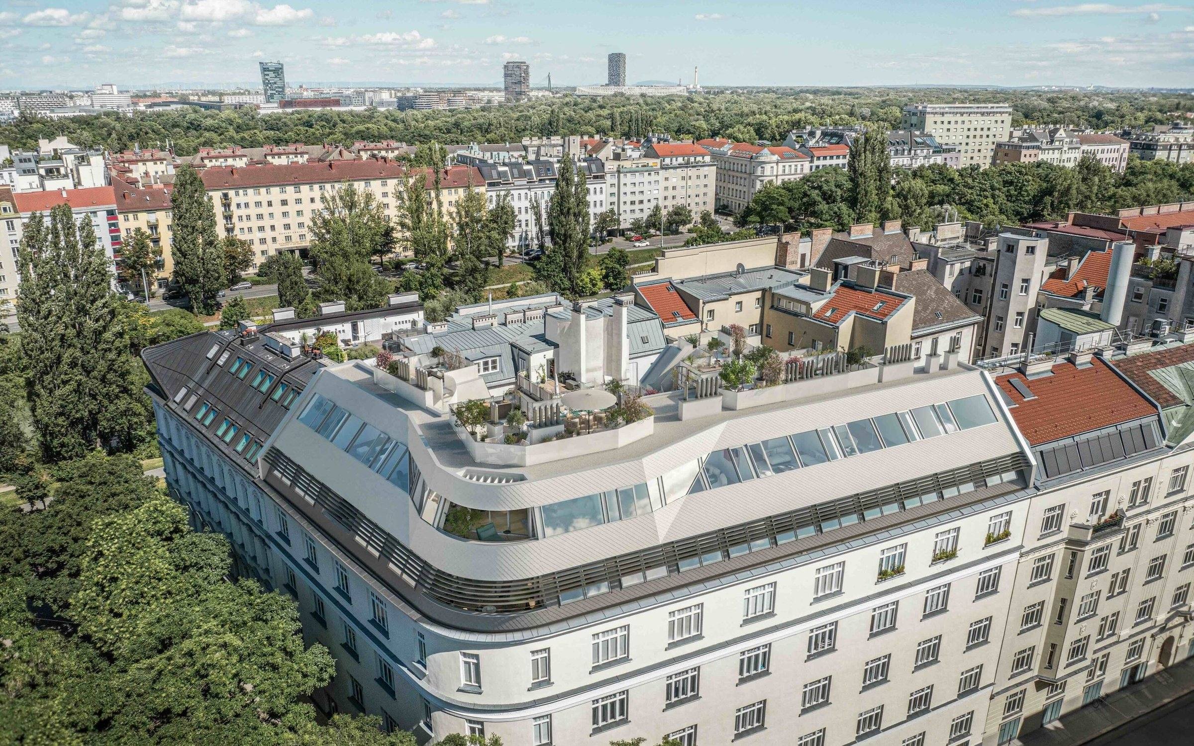 Zwei Ebenen, zwei Terrassen: Dreizimmer-Maisonette in der Landstraße