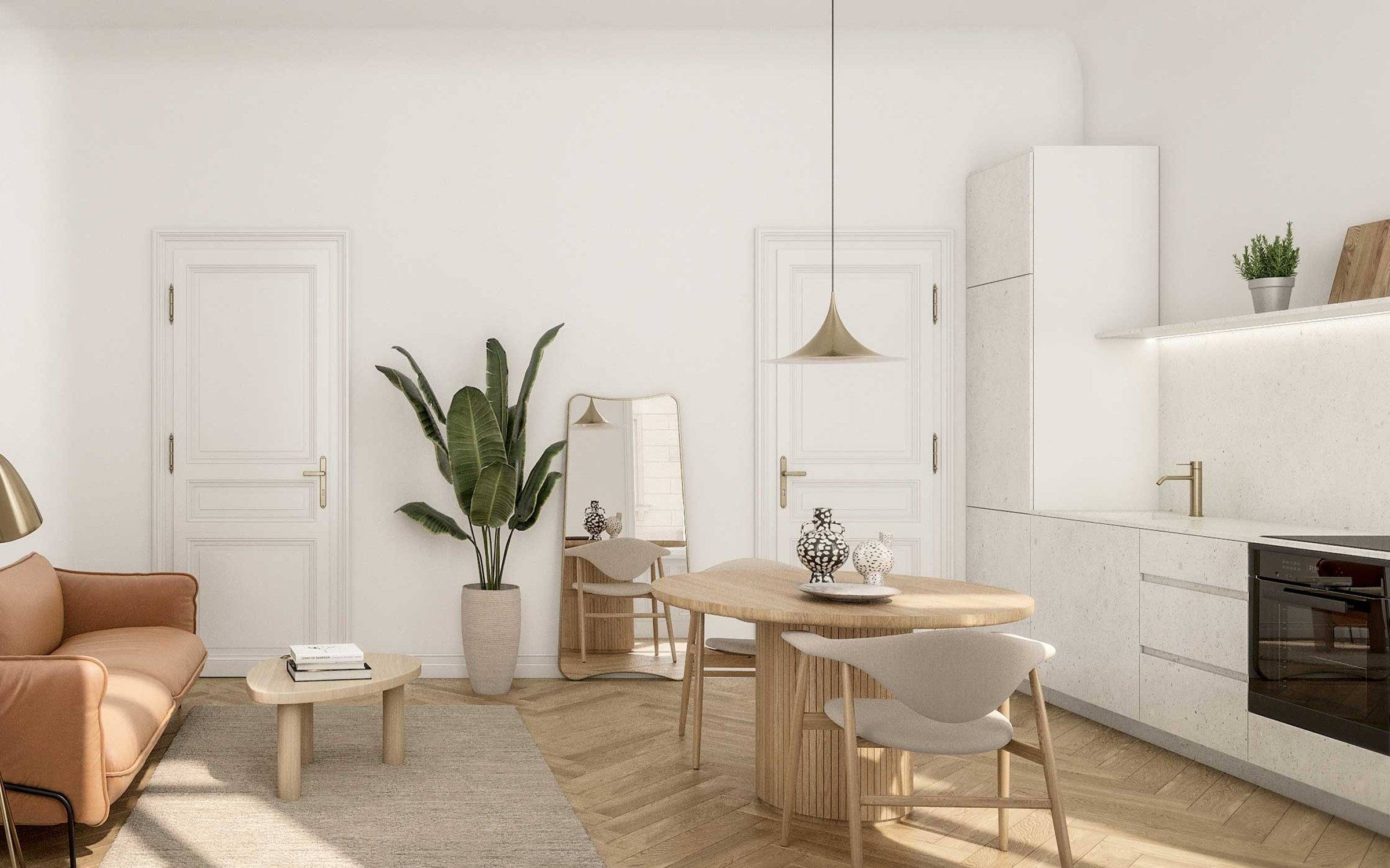 Elegantes 2-Zimmer Apartment in Innenstadtnähe