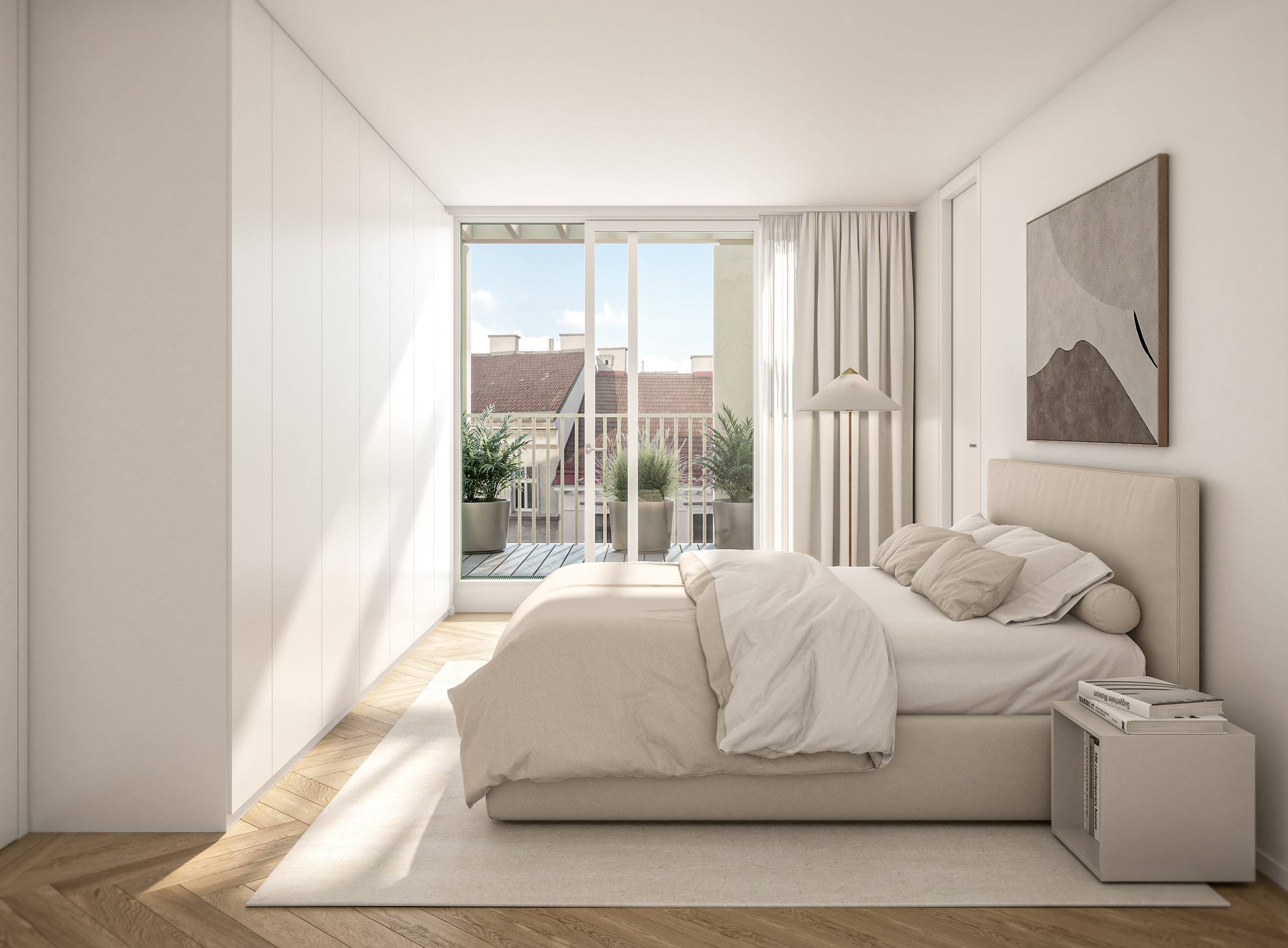 UP IN THE SKY: Modern Apartment mit umliegender Terrasse!
