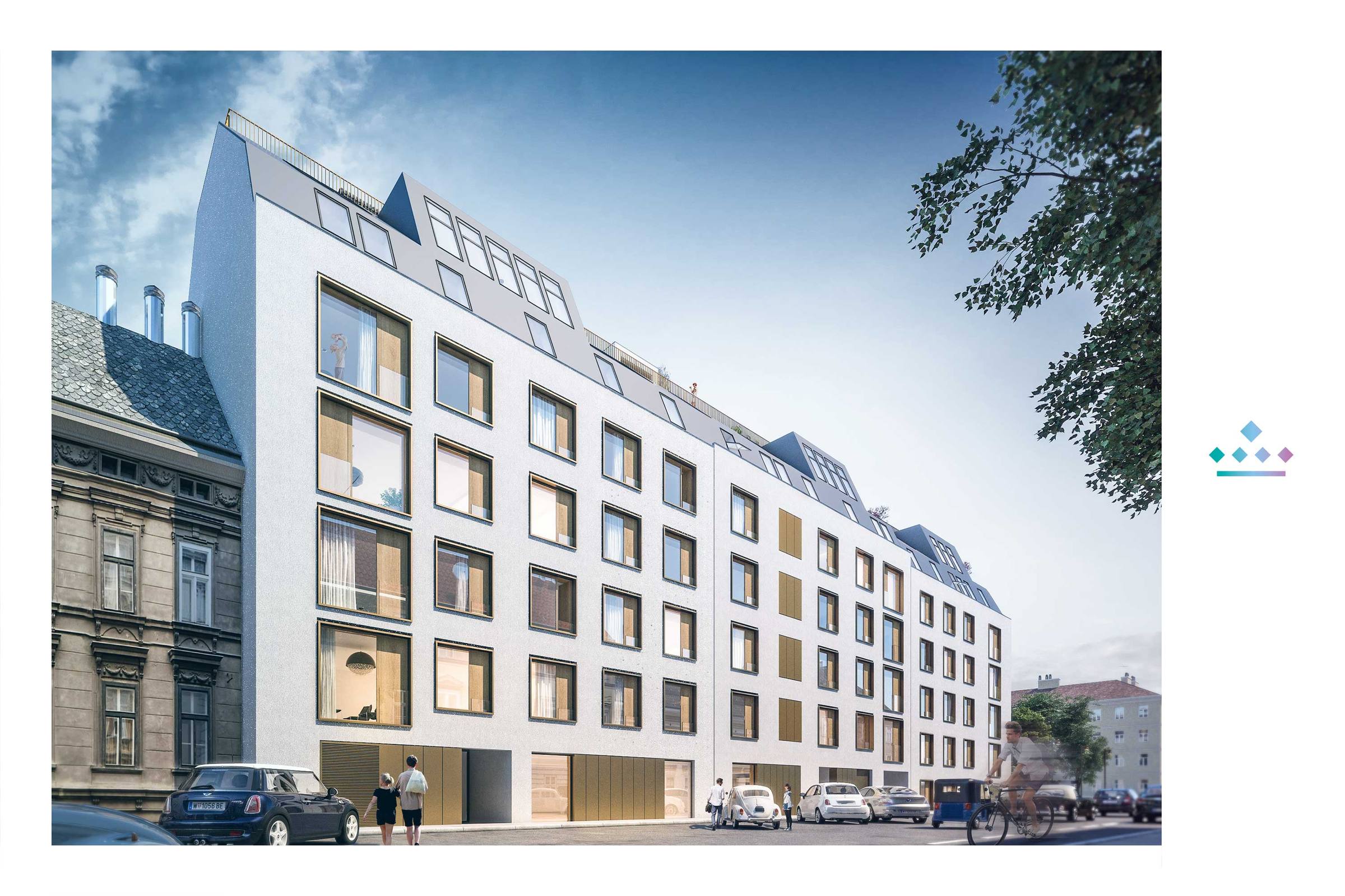 Moderne 2-Zimmer Wohnung mit Balkon in Top Lage