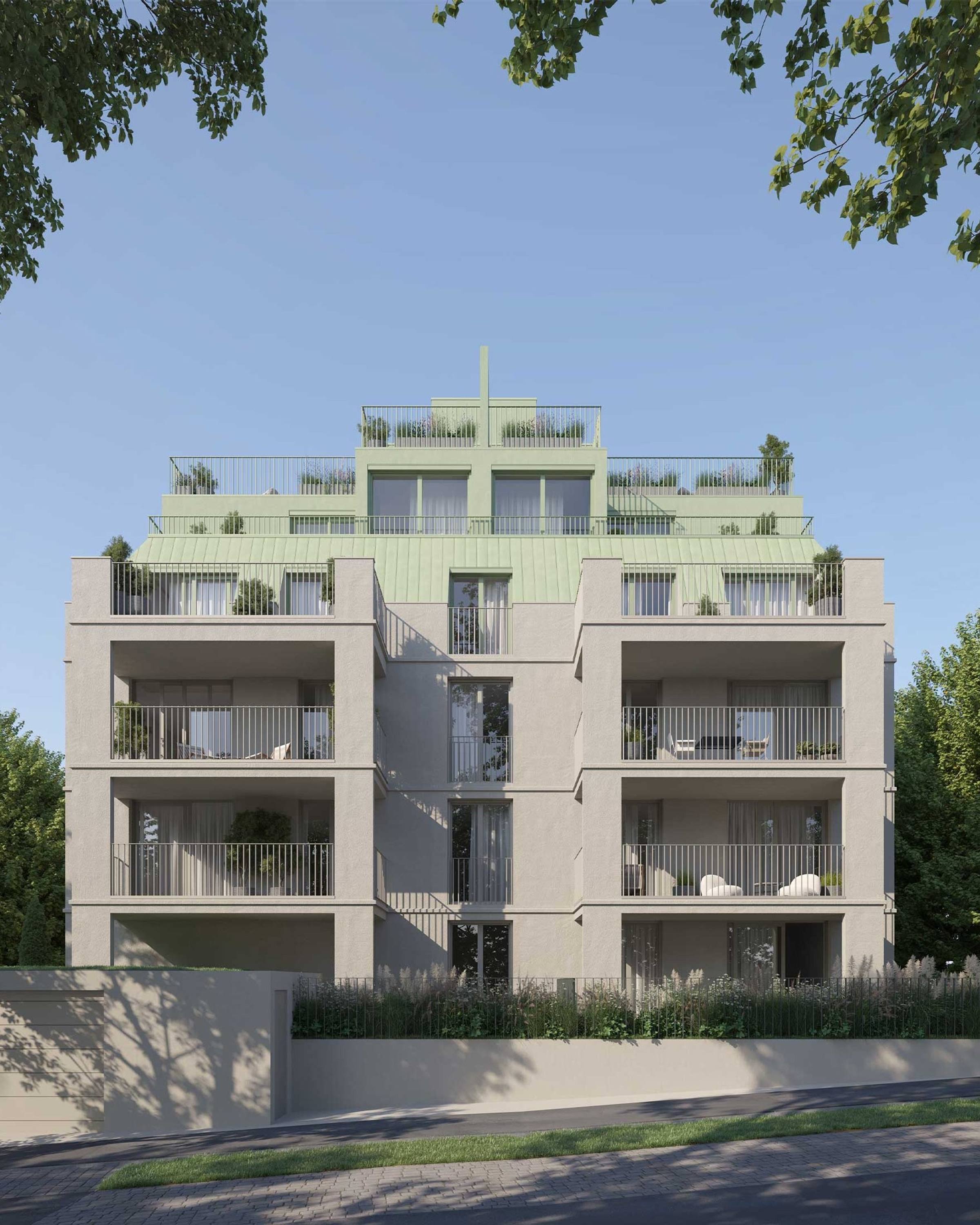 Stilvolles Gartenapartment im Erstbezug