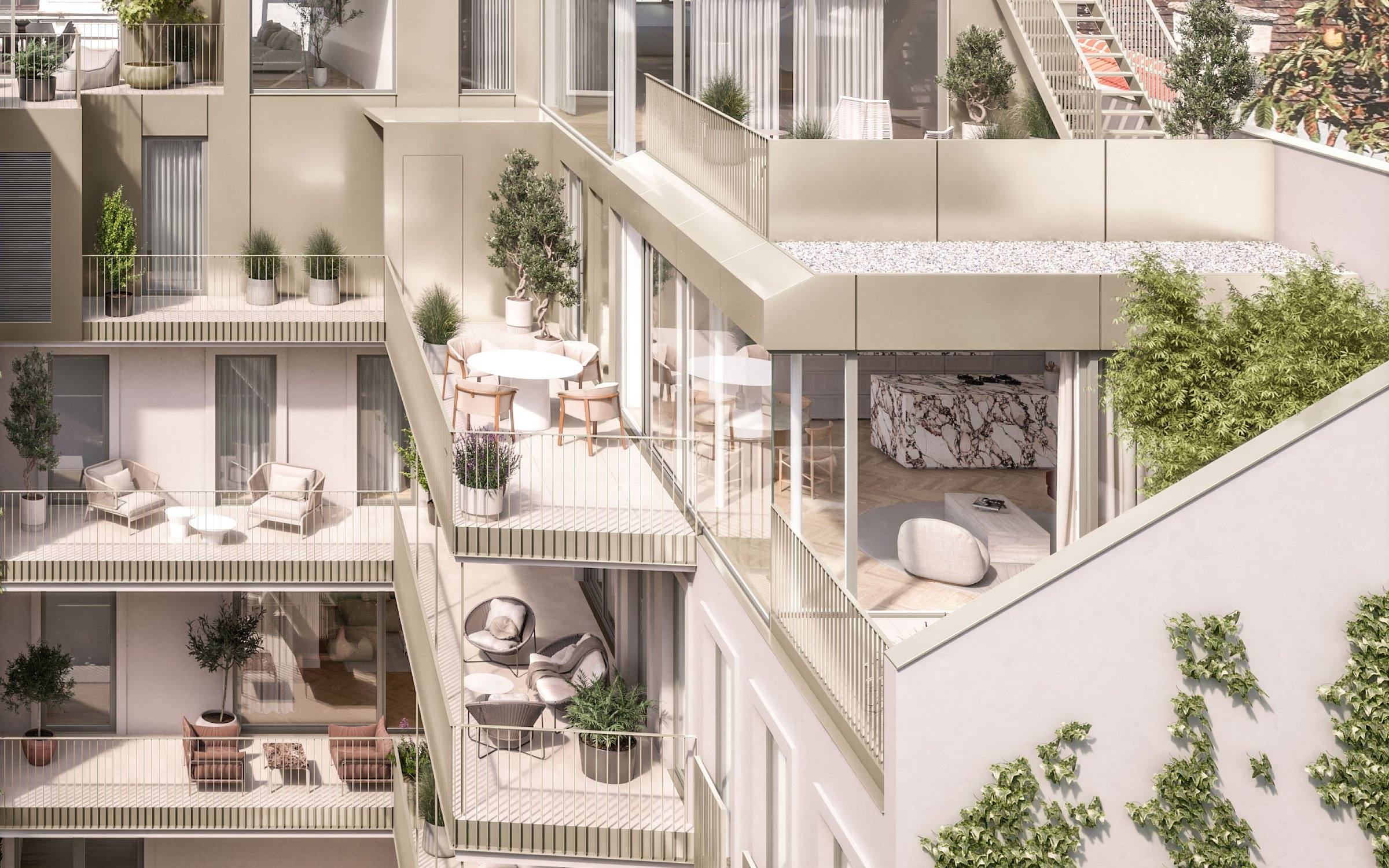 Apartment mit großzügiger Freifläche mitten im 7.