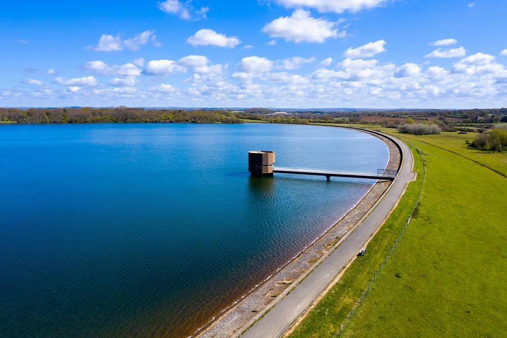 Photo of Arlington Reservoir.