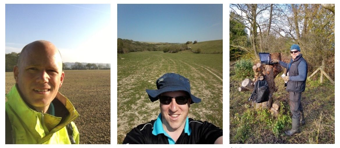 South East Water Catchment Scientists Matt Lander, Tom Abbotts & Mitchell Summers