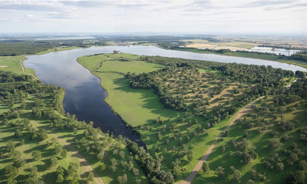 Computer generated view of Broad Oak Water