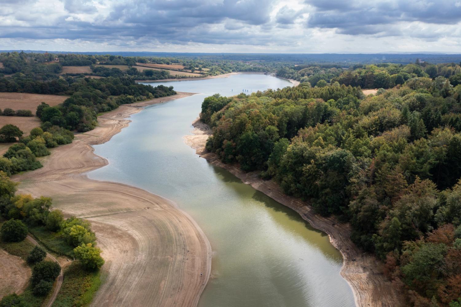 Photograph of Ardingly Reservoir on 27 August 2026.