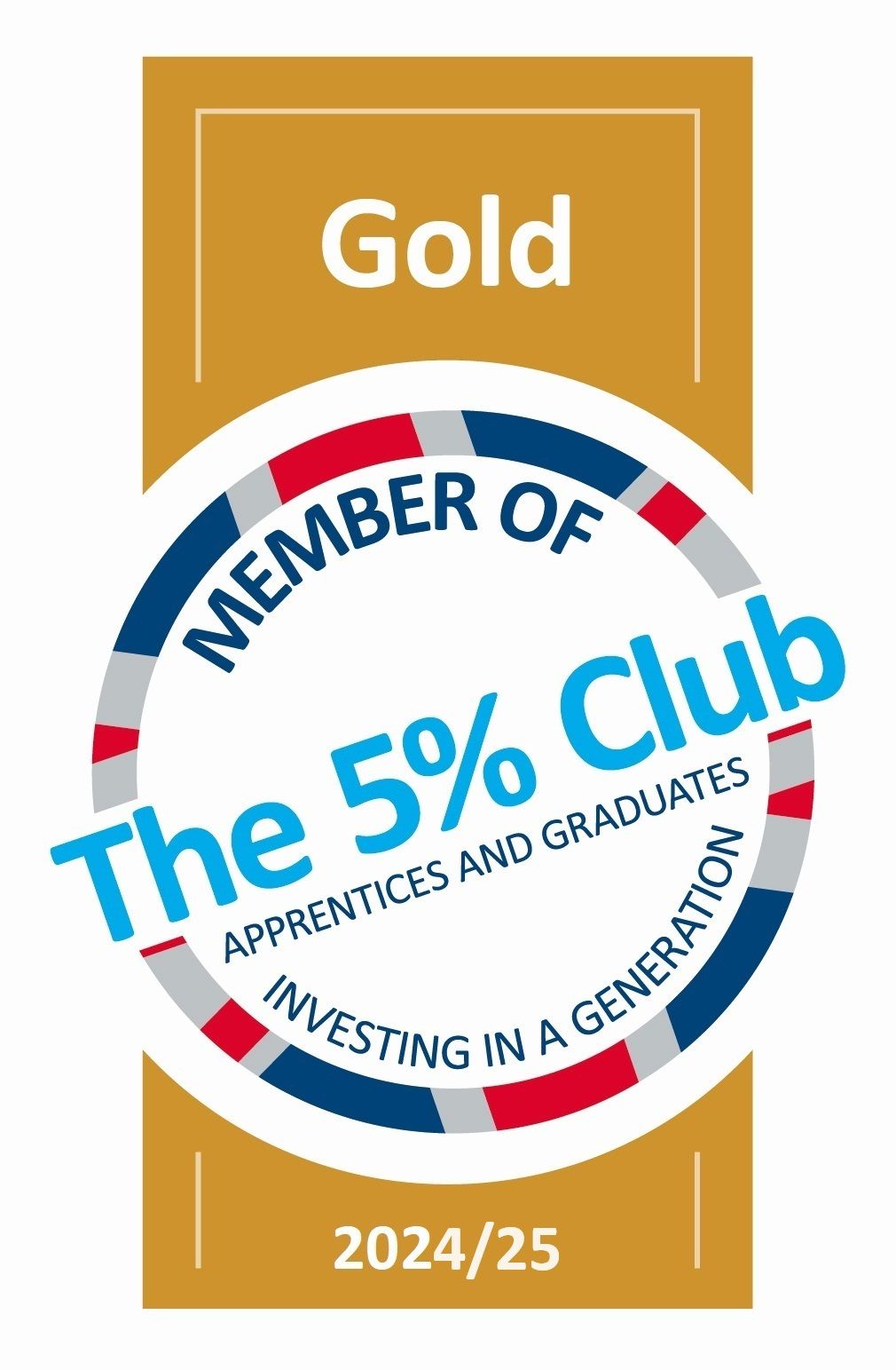 The 5% club logo