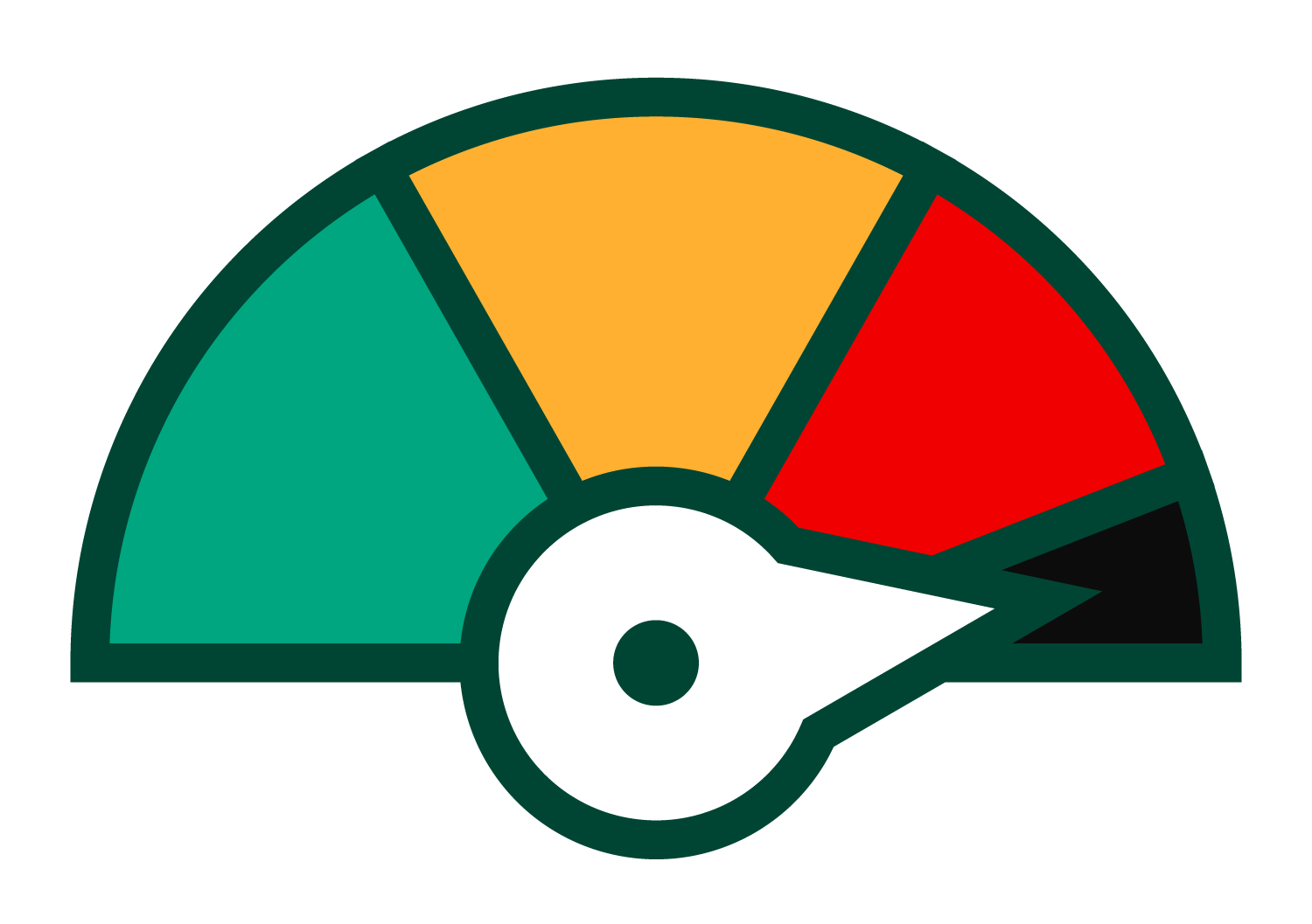 Our 'Summer Hose Check' tool. It is a dial with green, amber, red and black segments. The pointer is on the black segment.