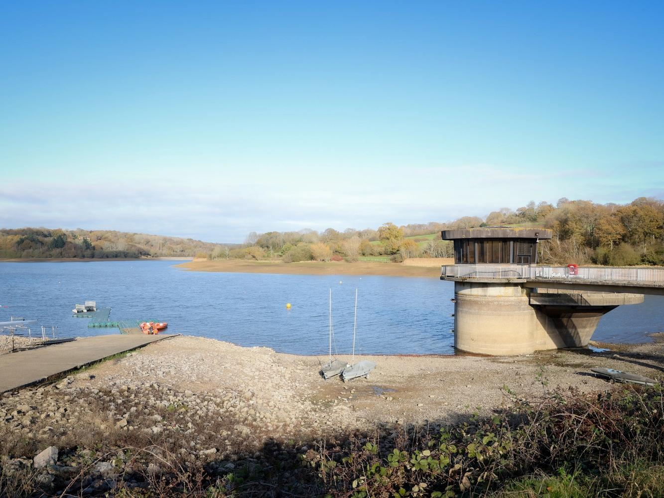 Photo of Ardingly Reservoir on 20 November 2025.