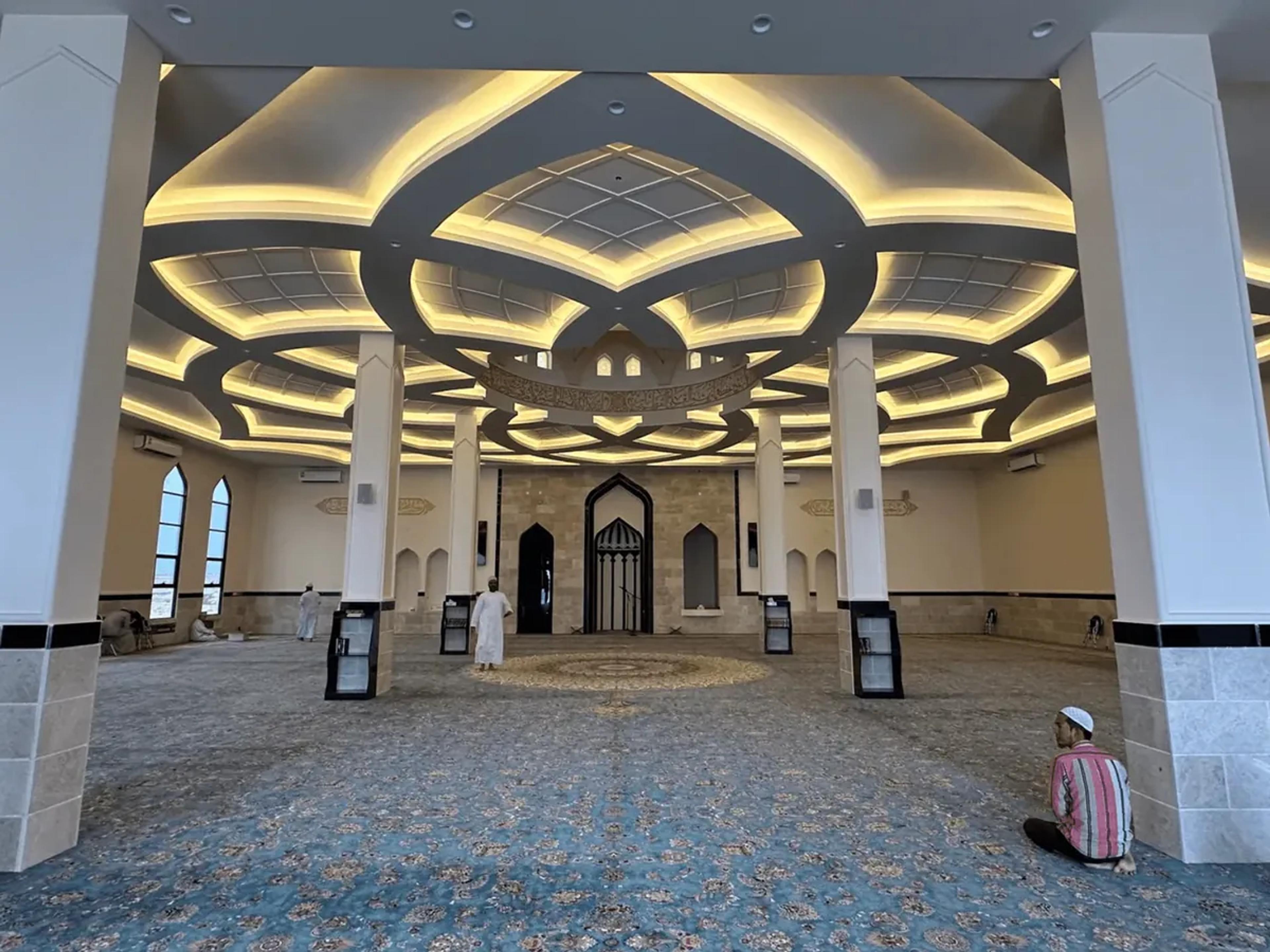 Inside Al-Mu’min Mosque, Oman